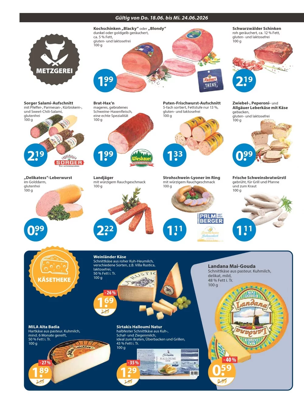 V-Markt Prospekt Aktuell ab 18.06.2026 | Nächste Woche Online Blättern 2 V Markt prospekt prospekt juni 18 24 2