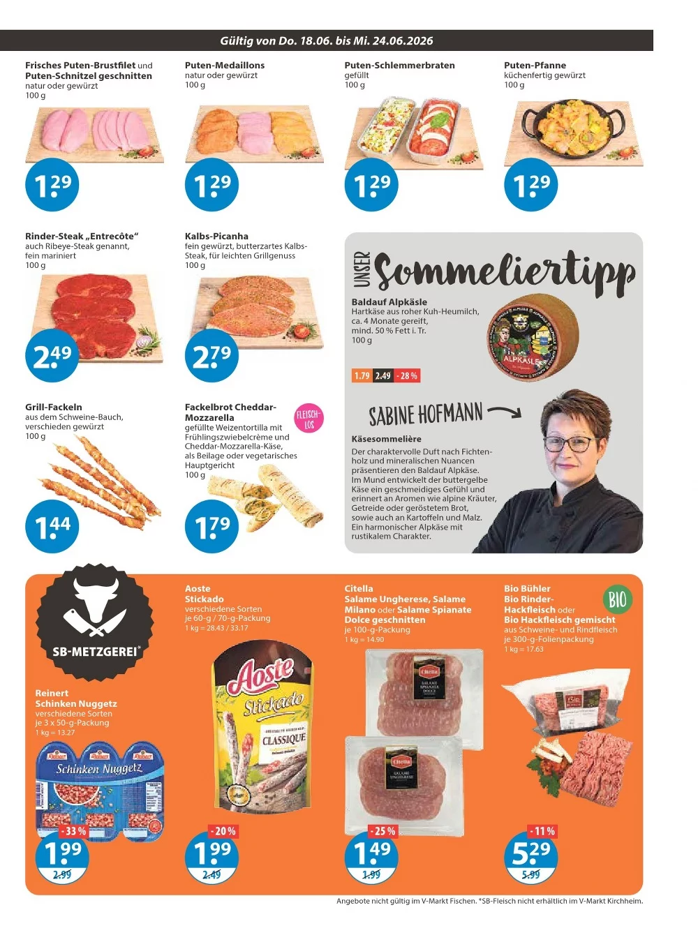 V-Markt Prospekt Aktuell ab 18.06.2026 | Nächste Woche Online Blättern 3 V Markt prospekt prospekt juni 18 24 3