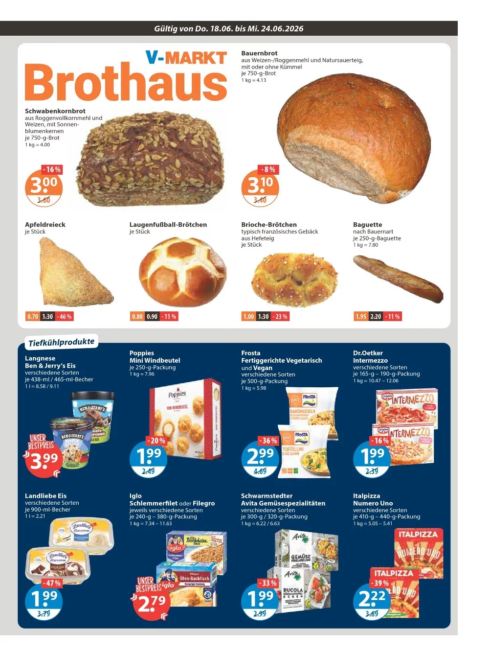 V-Markt Prospekt Aktuell ab 18.06.2026 | Nächste Woche Online Blättern 5 V Markt prospekt prospekt juni 18 24 5