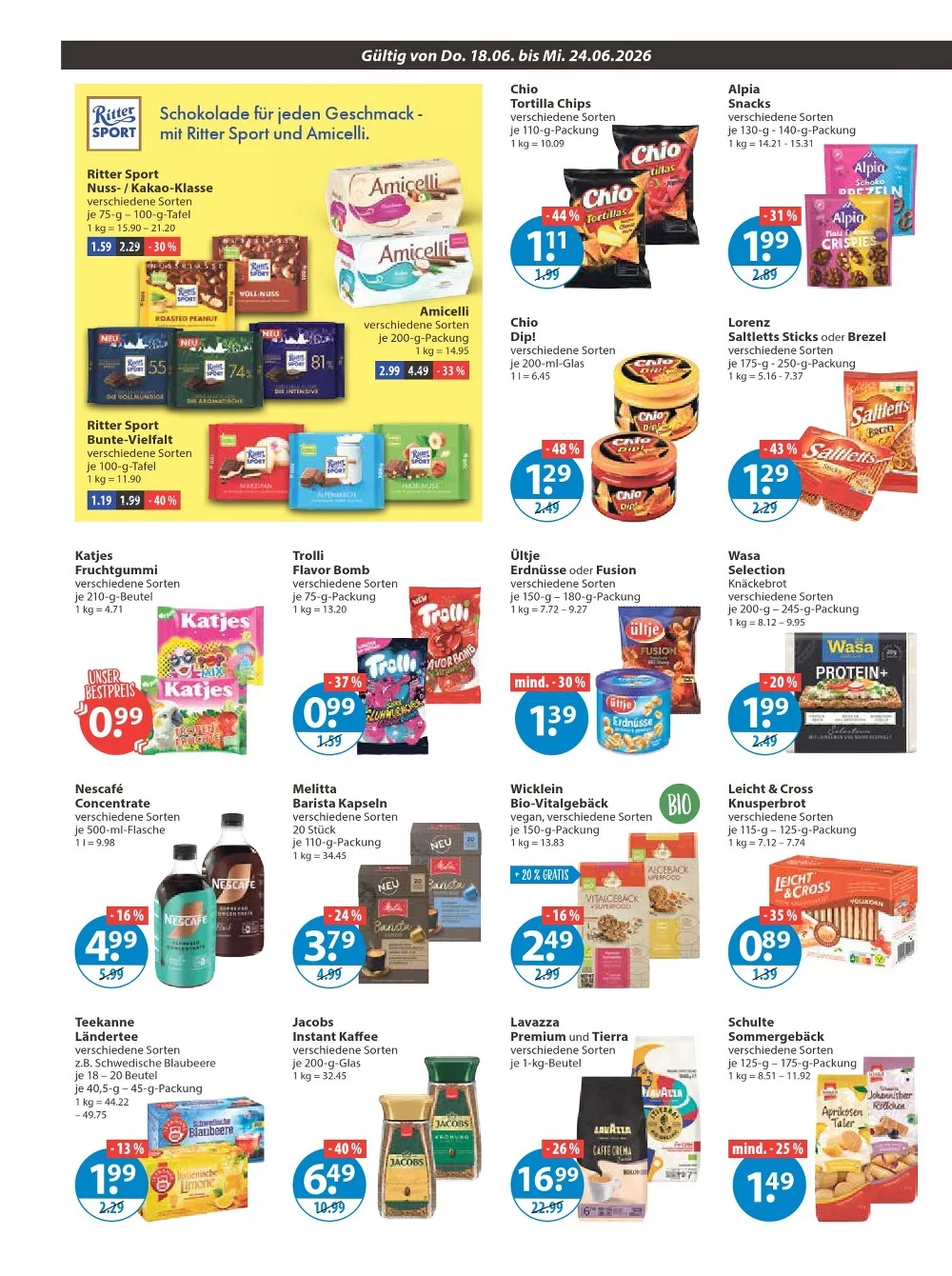 V-Markt Prospekt Aktuell ab 18.06.2026 | Nächste Woche Online Blättern 8 V Markt prospekt prospekt juni 18 24 8