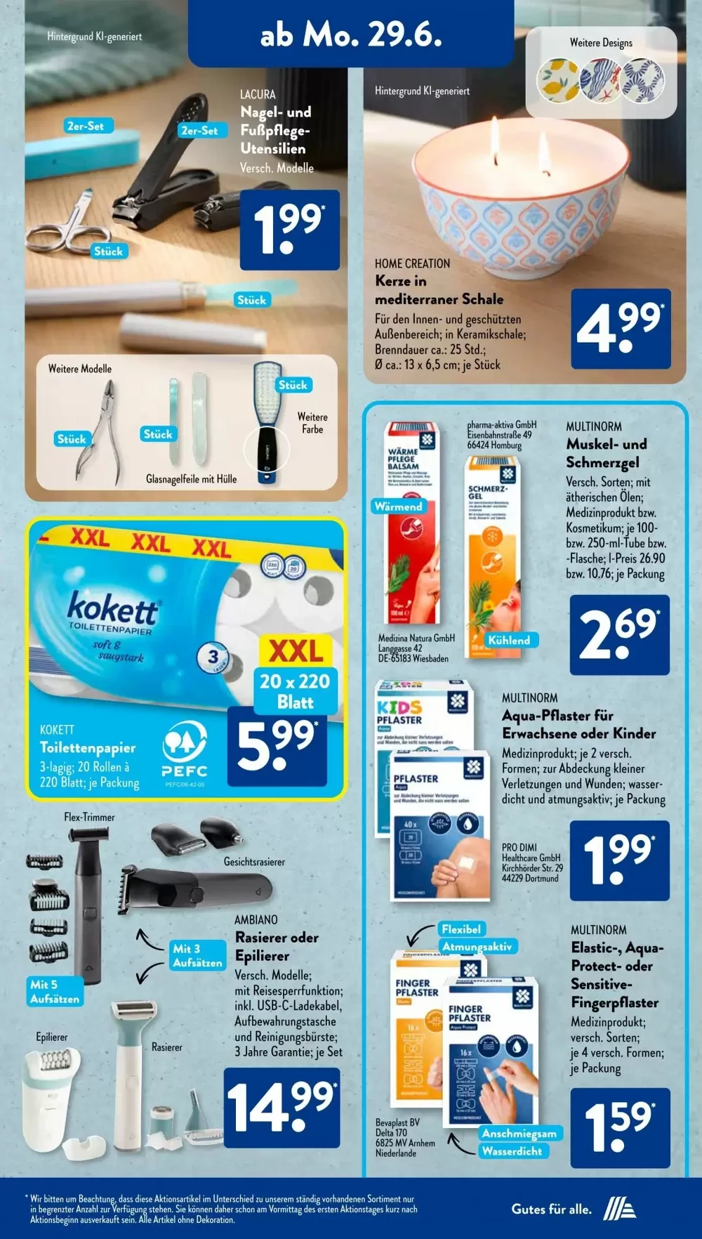 Aldi Süd Prospekt Aktuell ab 29.06.2026 | Nächste Woche Online Blättern 3 aldi sud prospekt juni 29 jus 5 3
