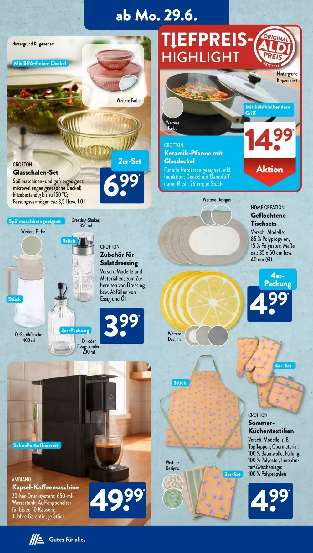Aldi Süd Prospekt Aktuell ab 29.06.2026 | Nächste Woche Online Blättern 4 aldi sud prospekt juni 29 jus 5 4