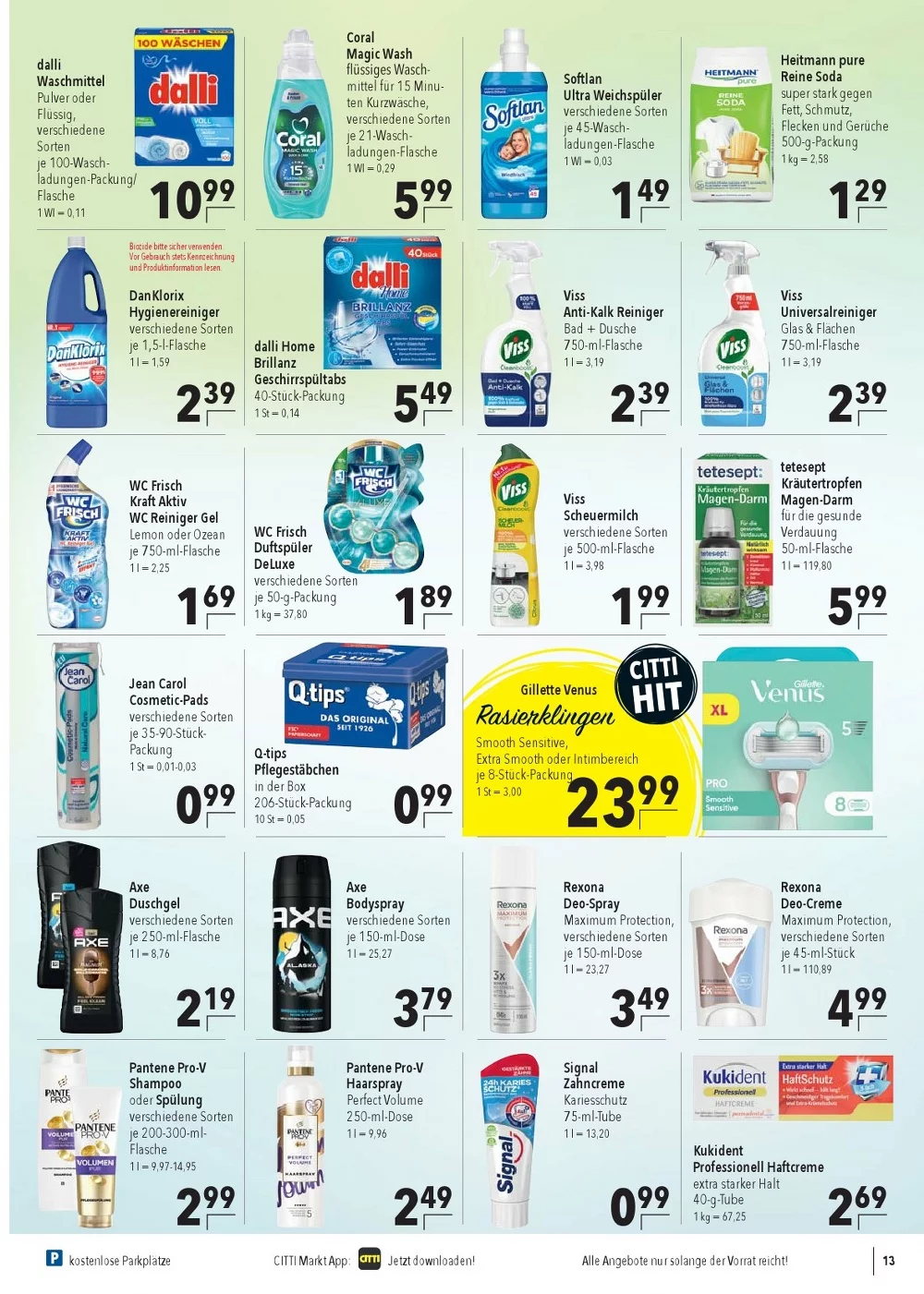 citti markt prospekt juni 10 16 15