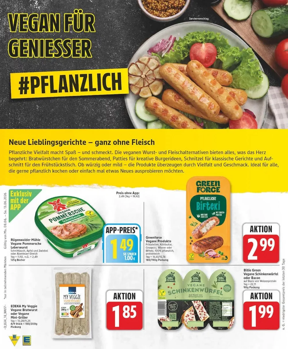edeka prospekt juni 8 13 17