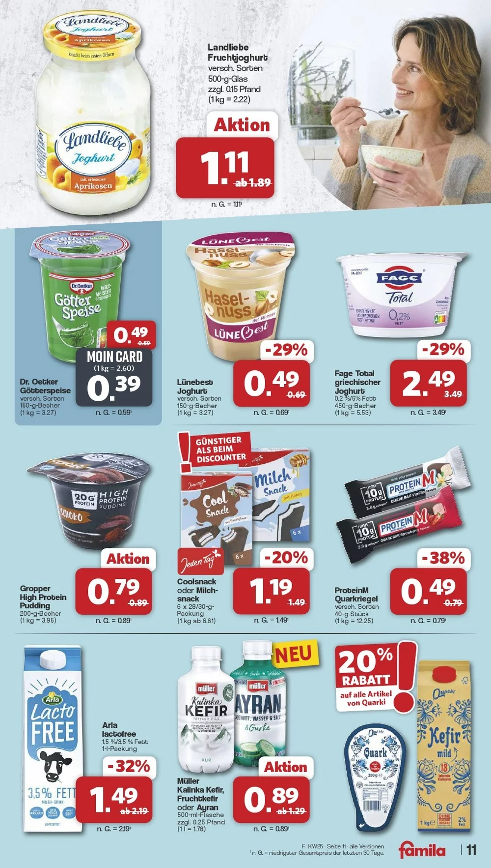 famila prospekt juni 15 20 11