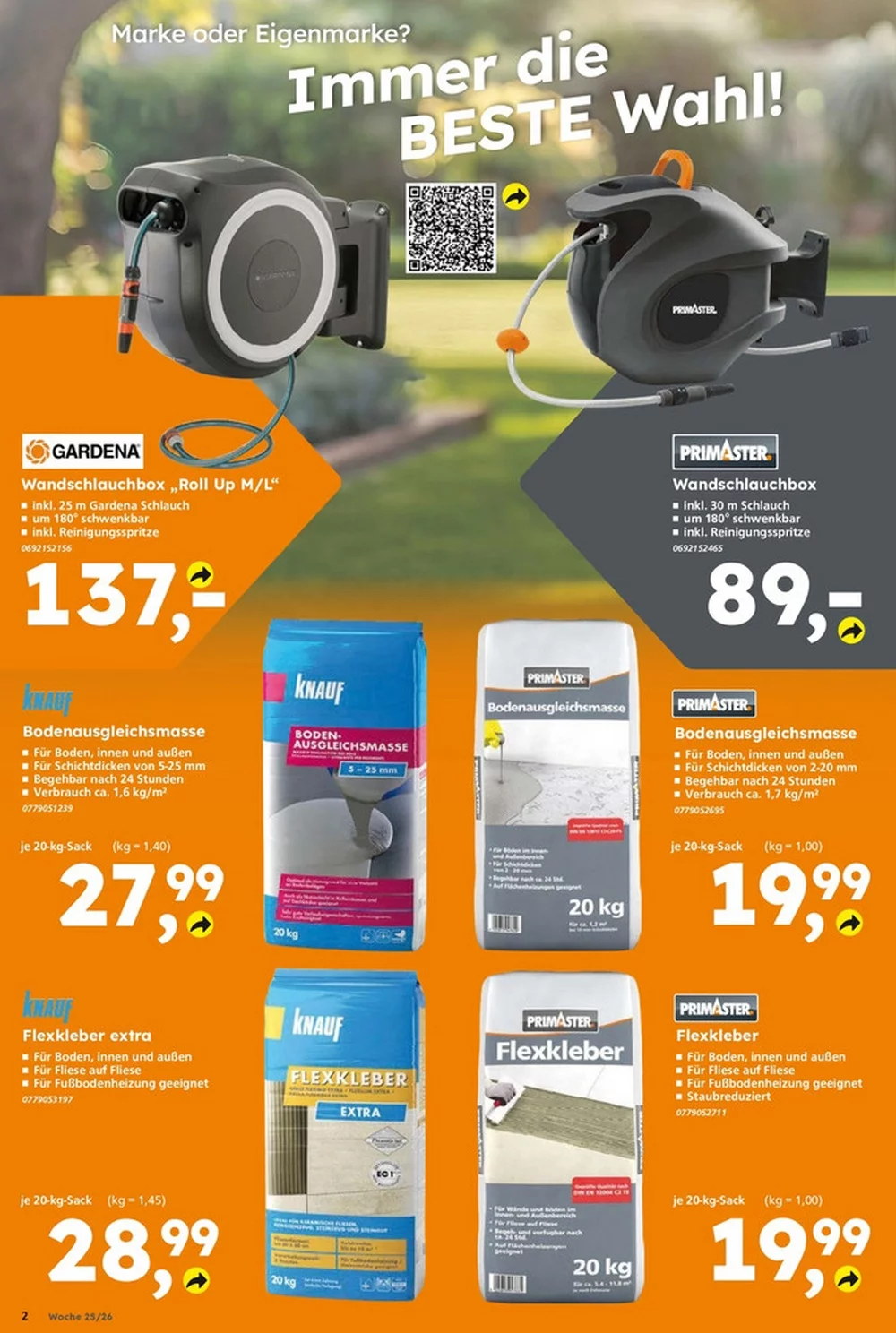 Globus Baumarkt Prospekt Aktuell ab 15.06.2026 | Nächste Woche Online Blättern 2 globus baumarkt prospekt juni 15 20 2