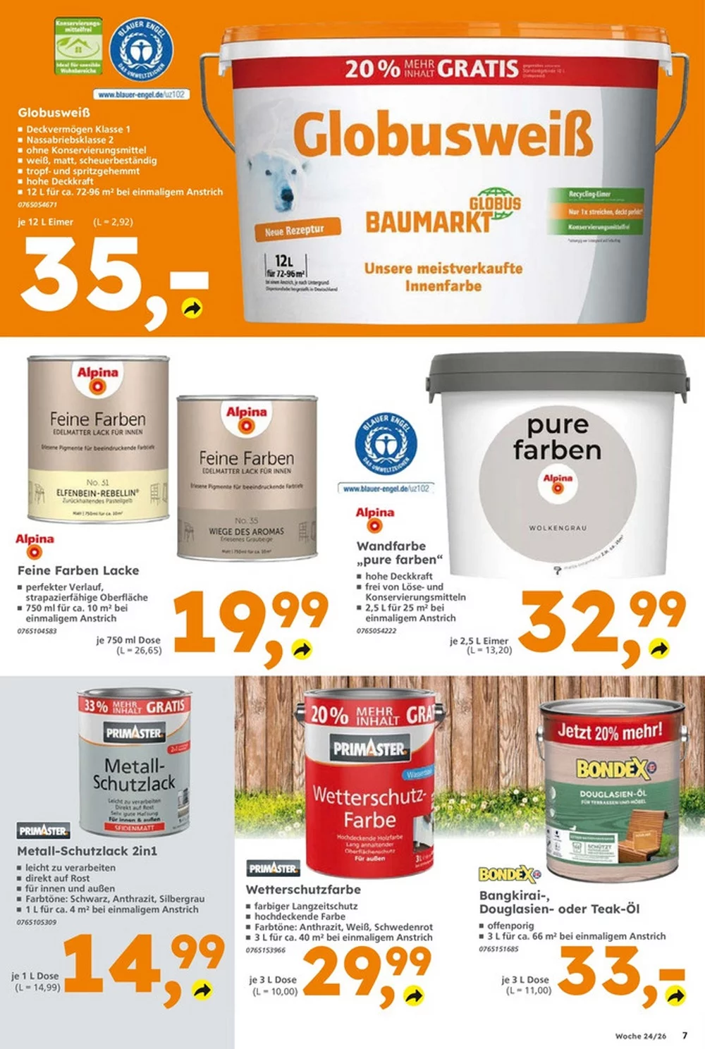 globus baumarkt prospekt juni 8 13 7