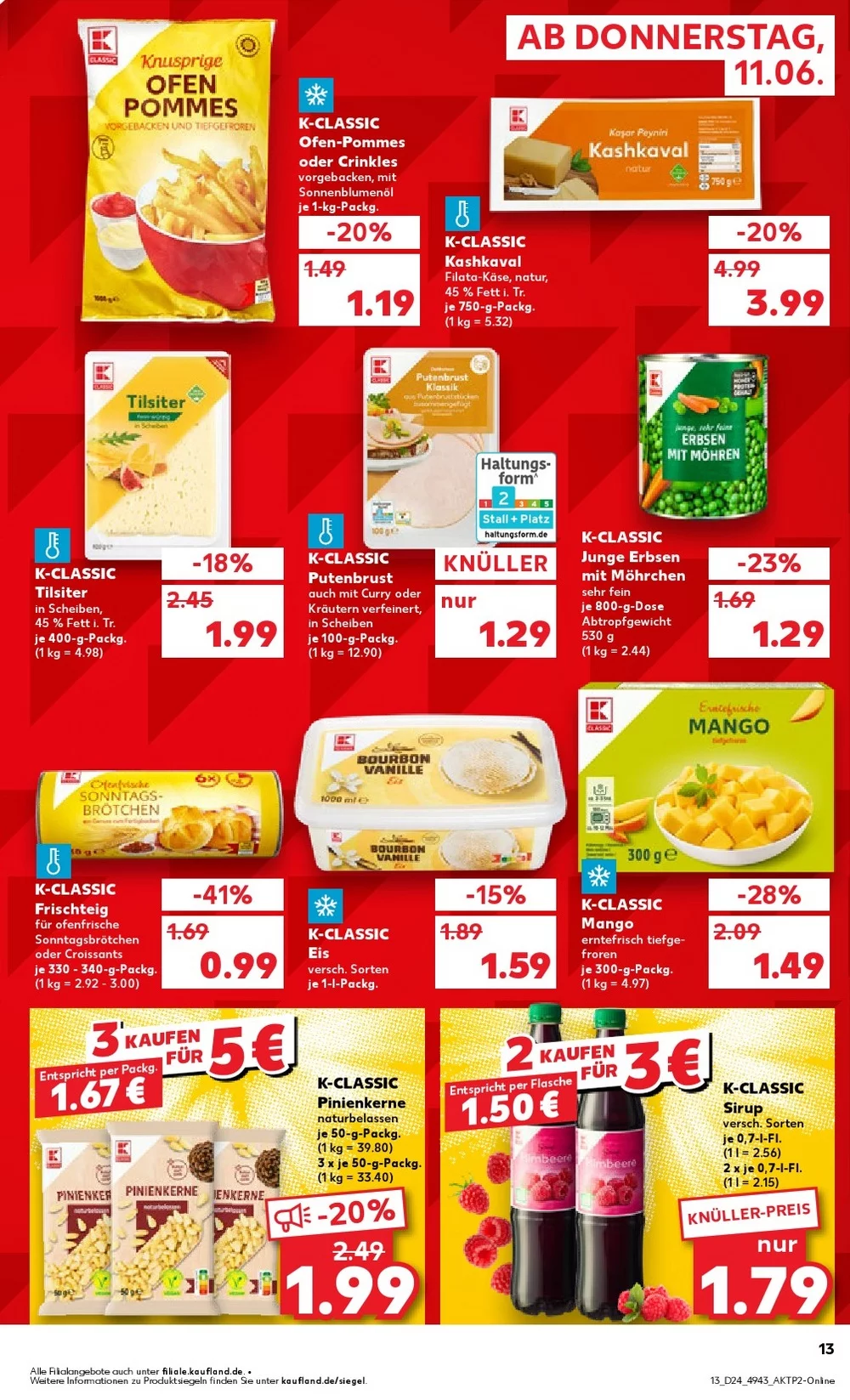 kaufland prospekt juni 11 17 13