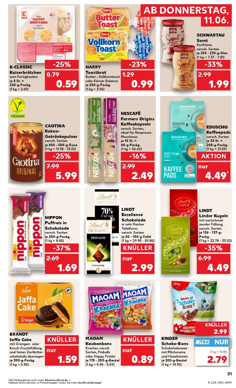 kaufland prospekt juni 11 17 31