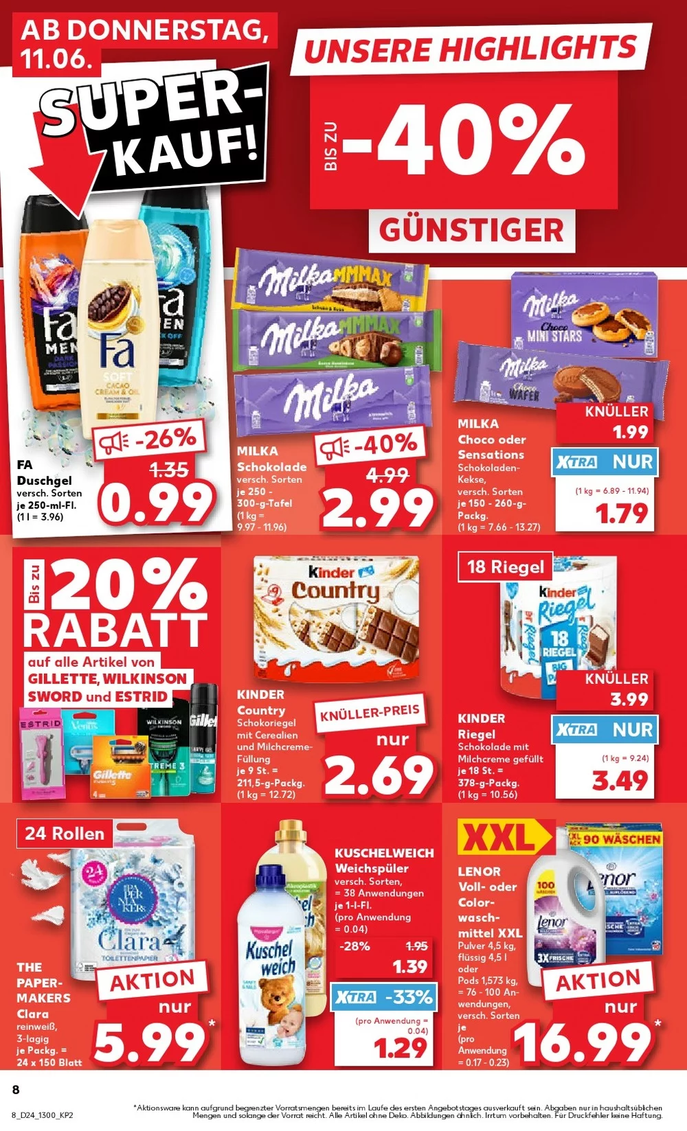 kaufland prospekt juni 11 17 8
