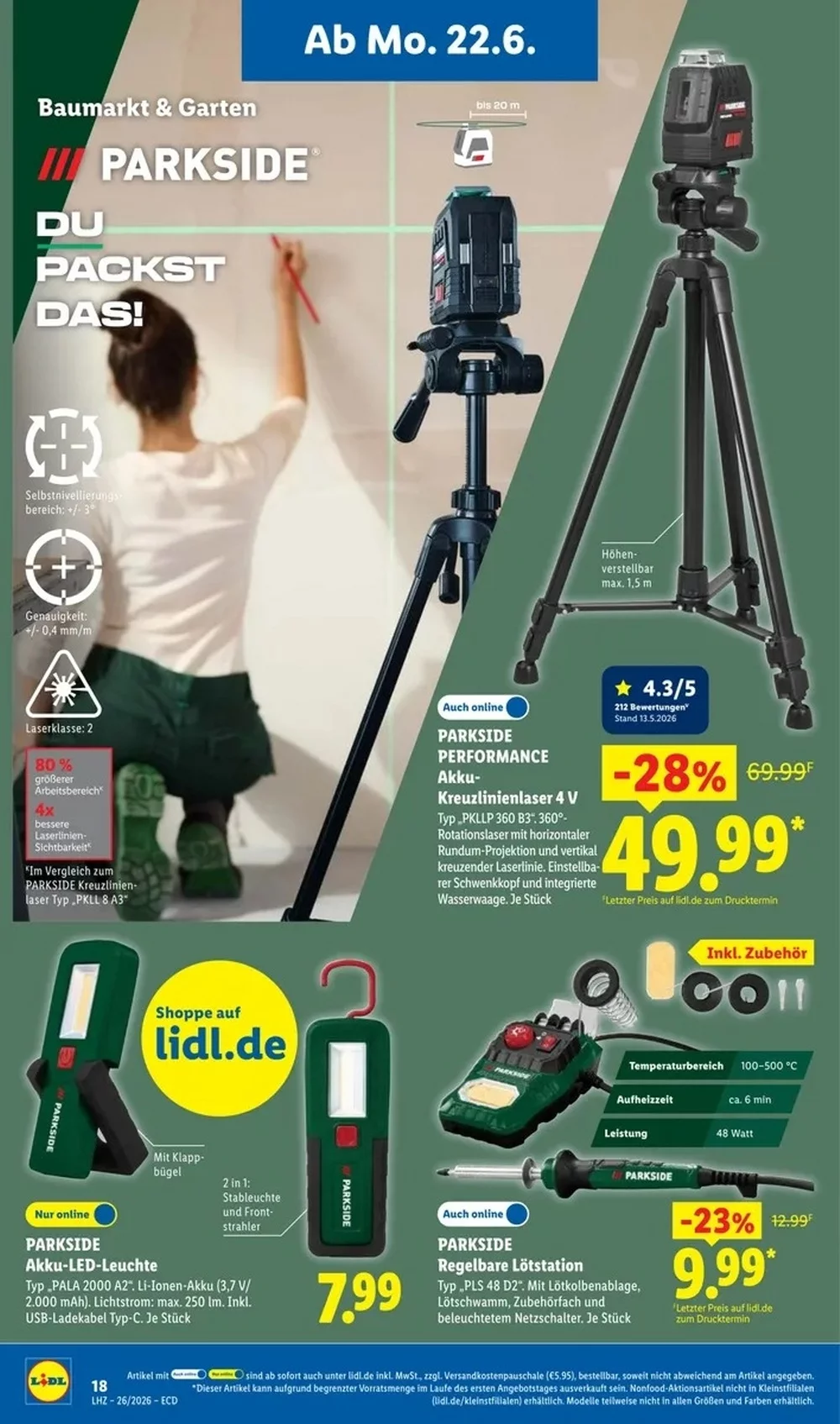 lidl prospekt juni 22 27 19