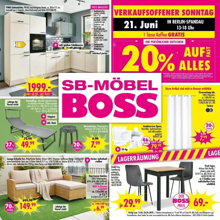 möbel boss prospekt kw-25