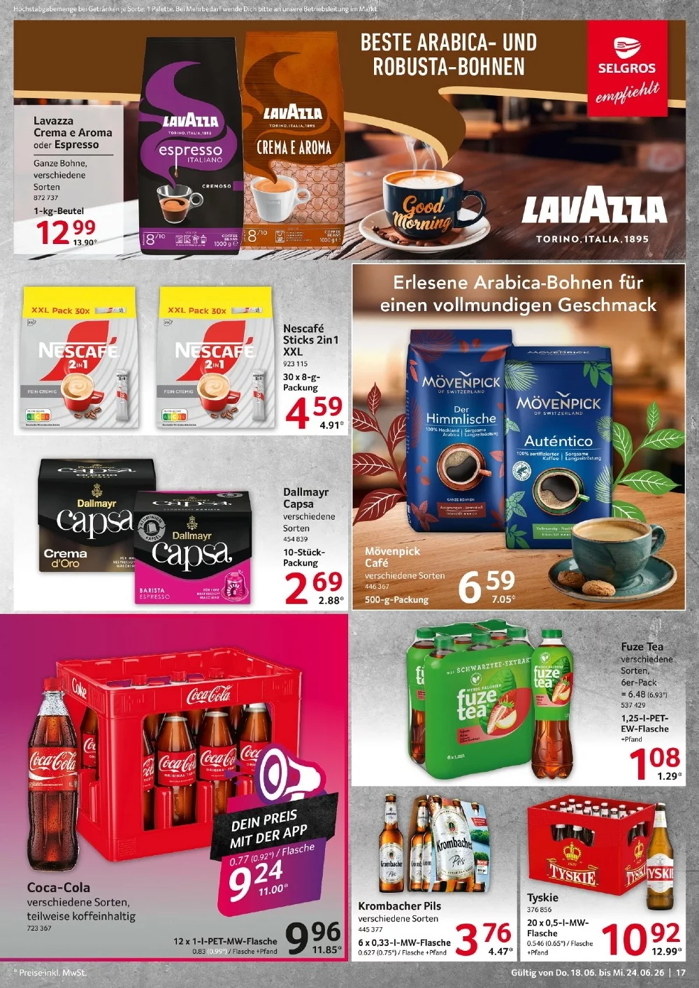 selgros food prospekt juni 18 24 17