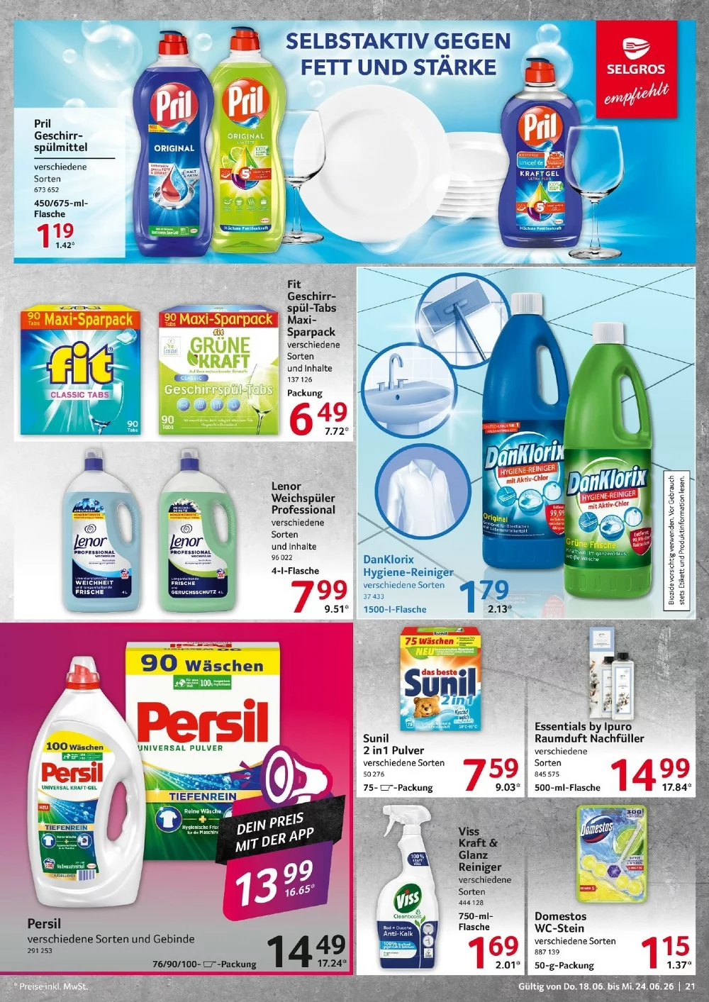 selgros food prospekt juni 18 24 21