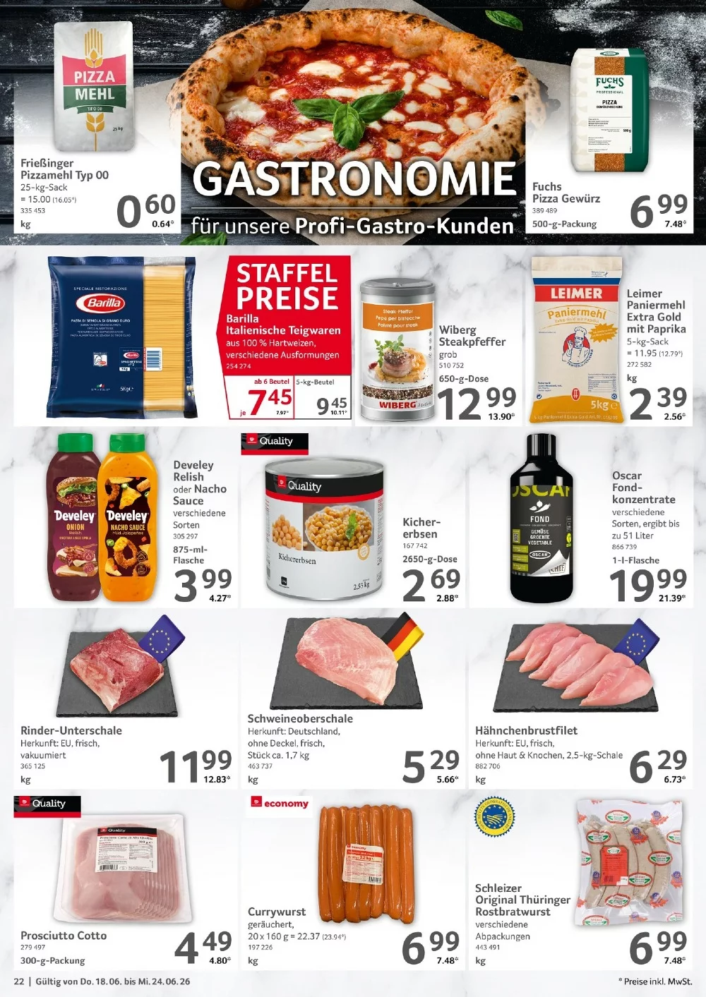 selgros food prospekt juni 18 24 22