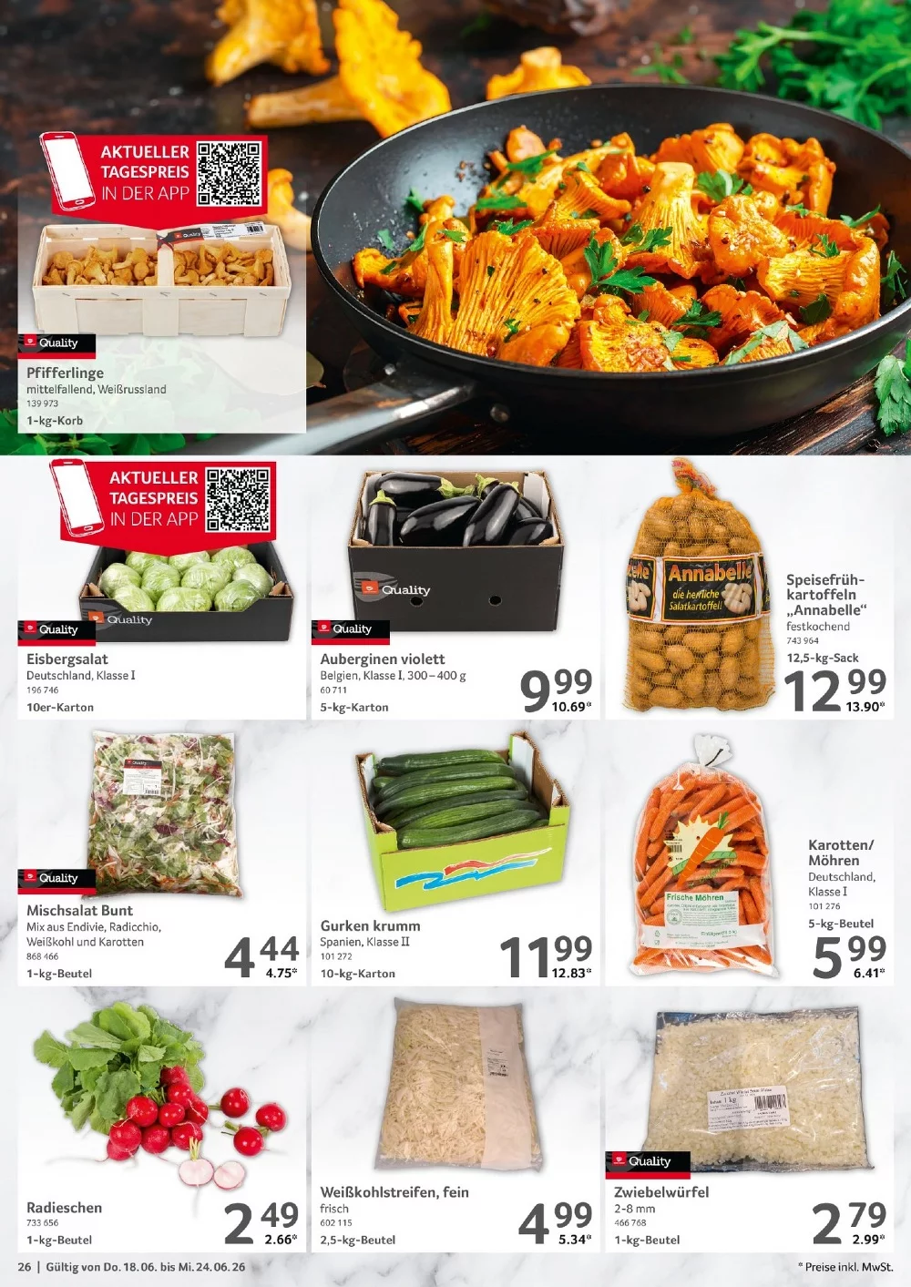 selgros food prospekt juni 18 24 26