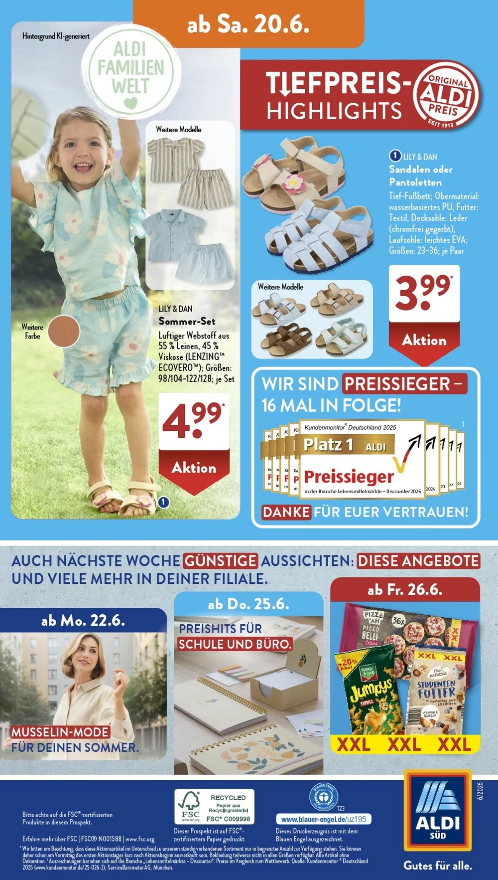 ALDI SUD Prospekt juni 15 20 18