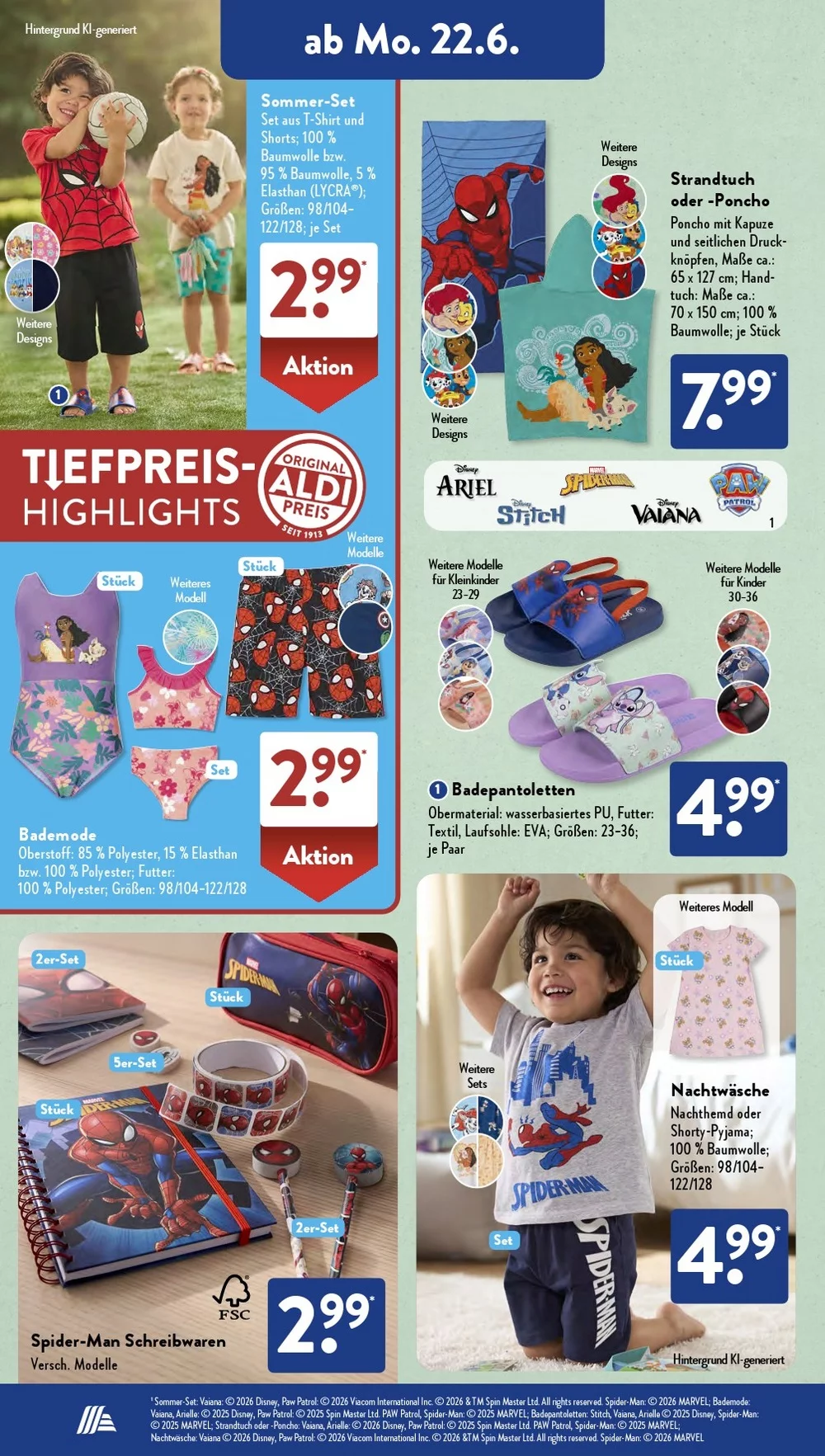 Aldi Süd Prospekt Aktuell ab 22.06.2026 | Nächste Woche Online Blättern 3 ALDI SUD Prospekt juni 22 28 3