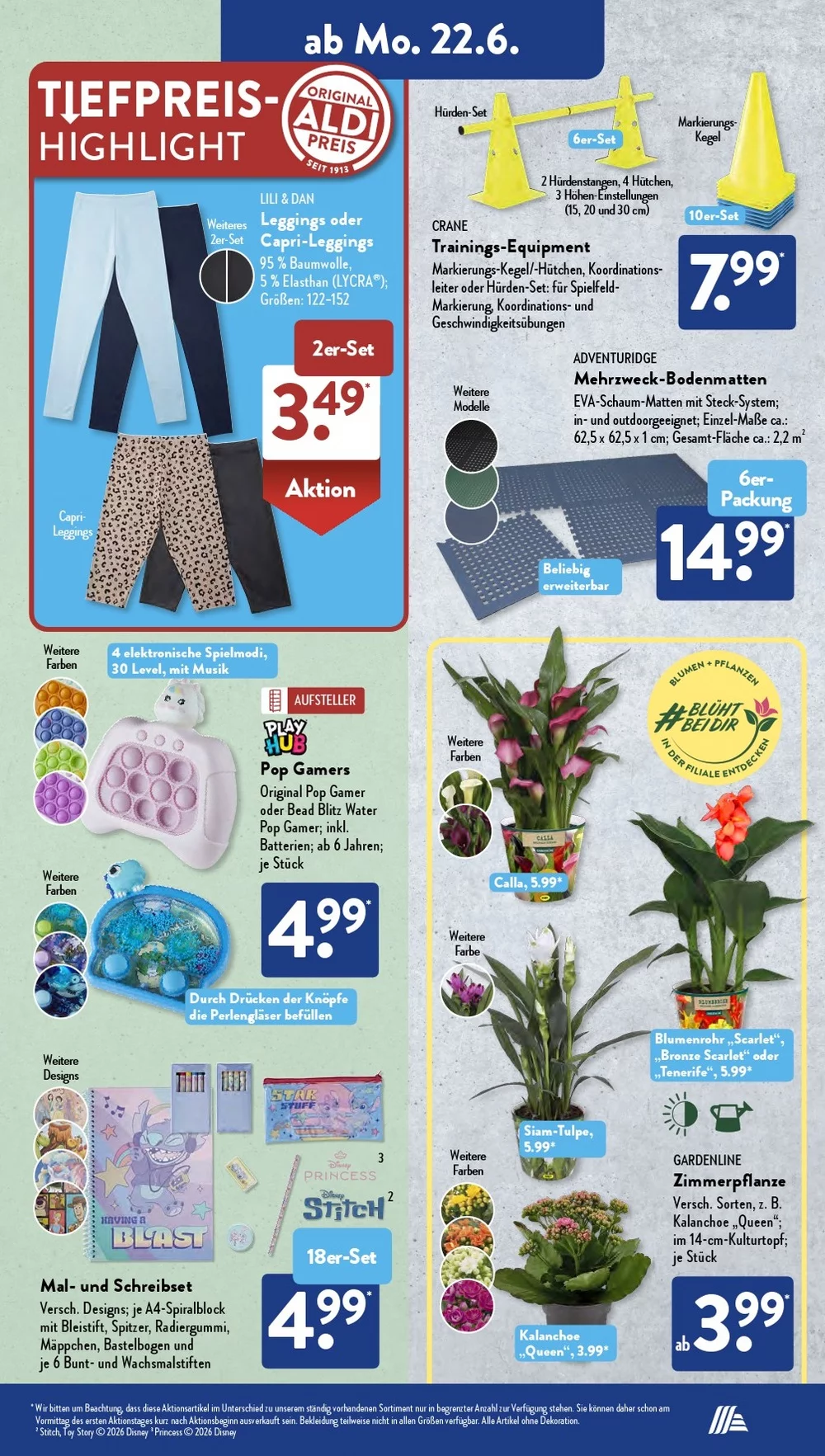 Aldi Süd Prospekt Aktuell ab 22.06.2026 | Nächste Woche Online Blättern 4 ALDI SUD Prospekt juni 22 28 4