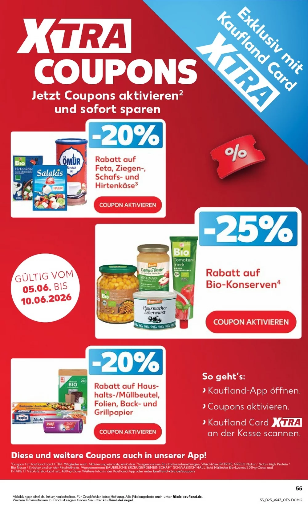 kaufland prospekt 4 10 55