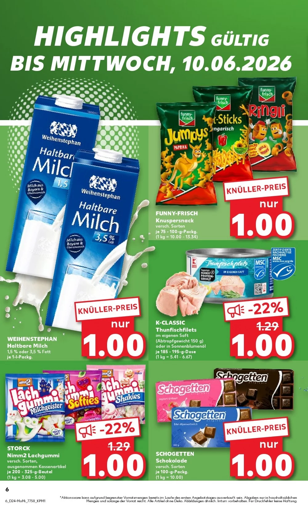 kaufland prospekt juni 8 13 6