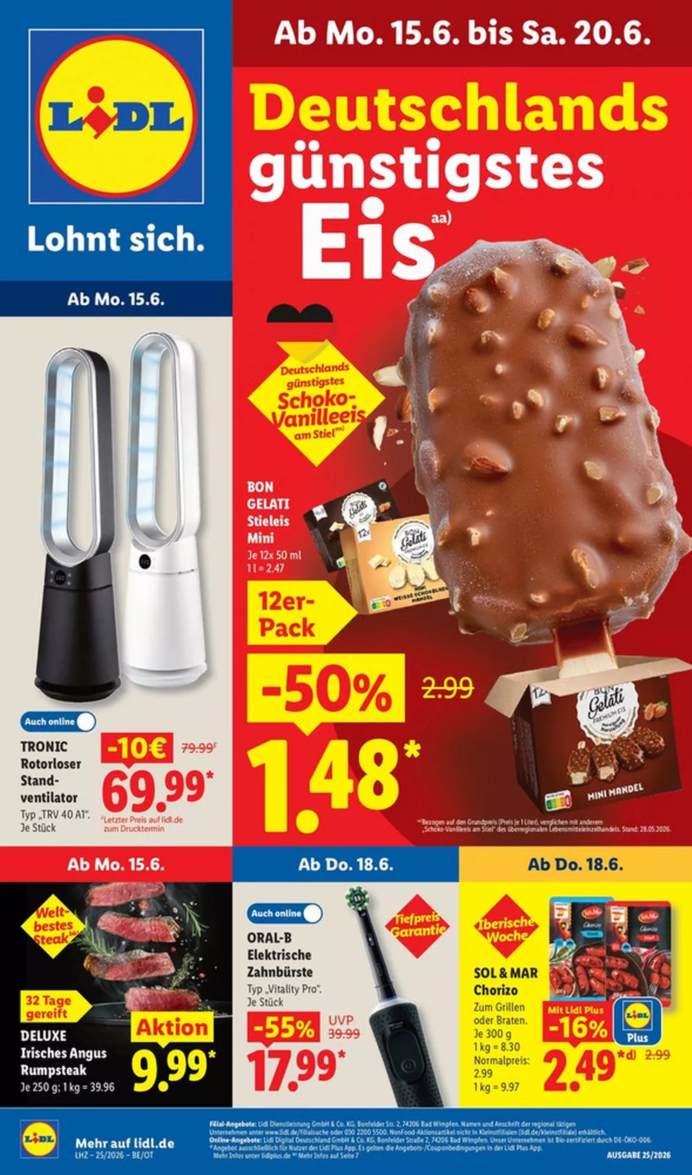 Lidl Prospekt 15.06.2026 | Nächste Woche Online Blättern 5 lidl prospekt juni 15 20 5 73975252
