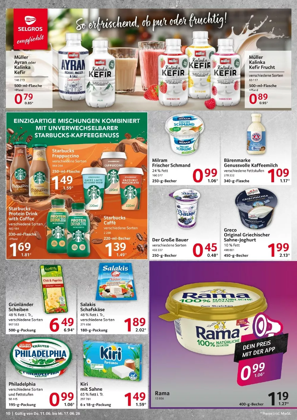 selgros prospekt food juni 11 17 10