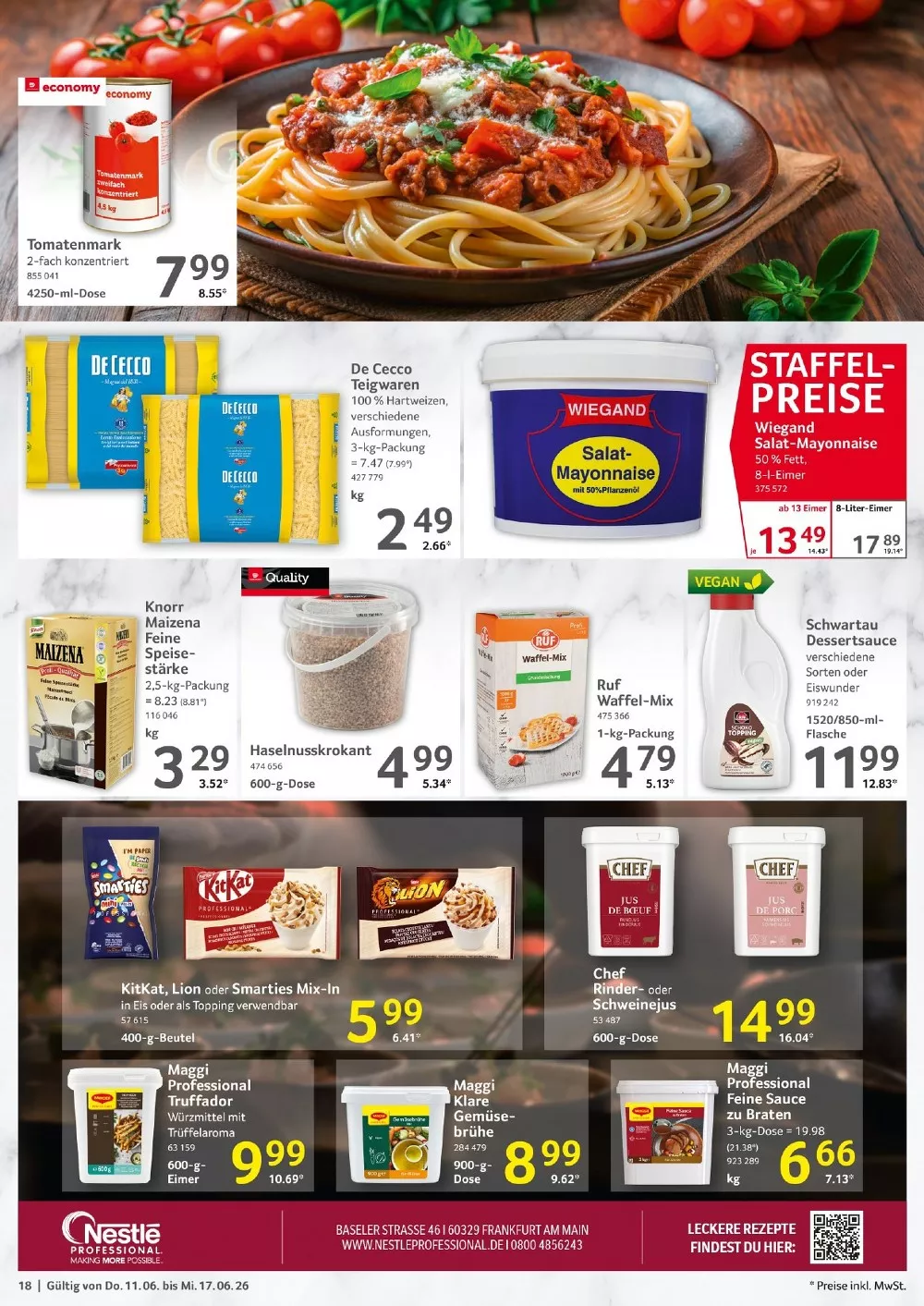 selgros prospekt food juni 11 17 18