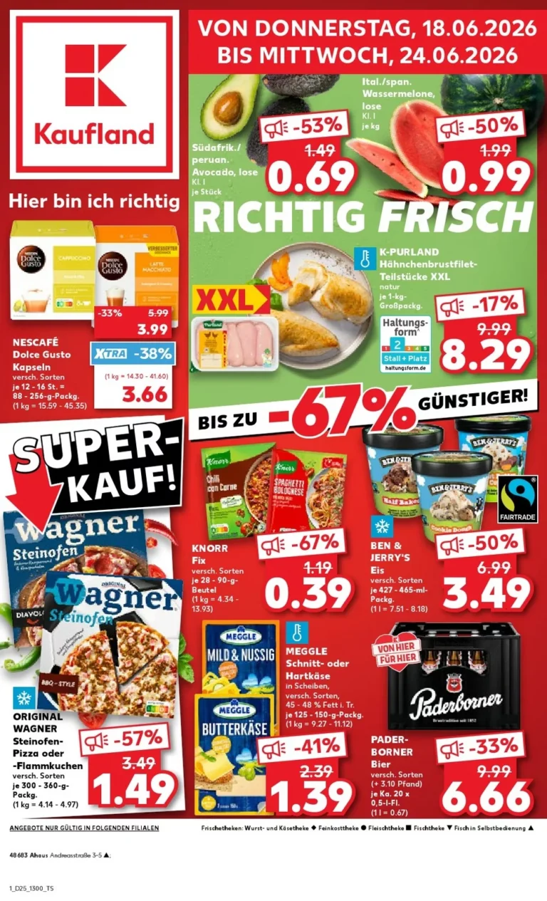 kaufland prospekt kw-25
